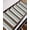 Green, variant on Black Grey Striped Stair Treads for Wooden Steps Indoor Runner Rug Carpet, Farmhouse Modern 4 Pieces Peel and Stick Staircase Step Treads Covers Washable Throw Door Mats, 30"x8"