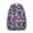 Rose-red-23, variant on Vintage Dog Illustration Backpack with Floral Designs, Perfect for Dog Lovers, Comfortable Straps, and Ample Storage
