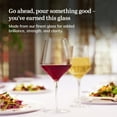 thumbnail image 5 of Libbey Signature Greenwich All-Purpose Wine Glasses, 16-Ounce, Set of 4, Made in USA, Dishwasher Safe, Gift Box, 5 of 6