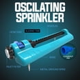 thumbnail image 4 of Aqua Joe Oscillating Sprinkler, Ground Spike with Adjustable Spray, 4400 Sq. Ft. Coverage, 4 of 9