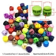 thumbnail image 6 of Fdelink Cord Lock Cord Hole 50pcs Colorful Lock Double Buckles Spring Adjustment Elastic Tools & Home Improvement Multicolor, 6 of 9
