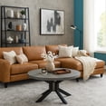thumbnail image 2 of ROOT Grey Mango Wood Round Coffee Table, 2 of 6