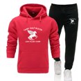 thumbnail image 3 of Chándal para hombre 2024, conjunto de dos piezas, sudaderas con capucha para hombre, chándal de campamento mestizo, traje de jogging para otoño e invierno, conjunto de sudaderas con capucha para hombr, 3 of 5