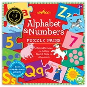 eeBoo Alphabet & Numbers Puzzle Pairs Ages 3+