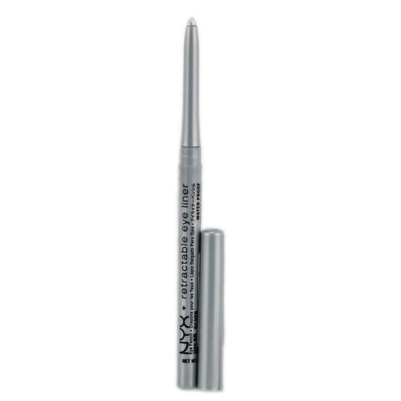 Delineador de Ojos NYX Retráctil MPE 05 Color Plateado