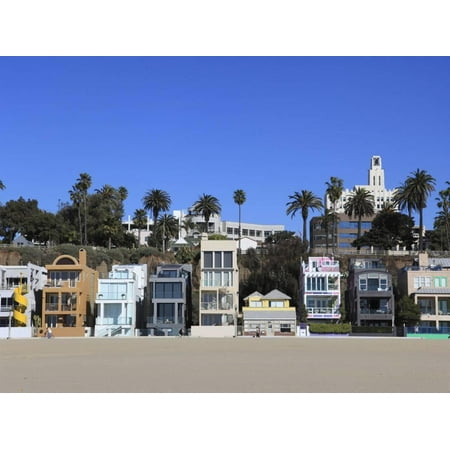 Beach Houses Santa Monica Los Angeles California United States Beach Houses Santa Monica Los Angeles California United States Of America