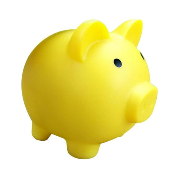 Amzcrzy Piggy Bank Pig Bank Cute Pig Bank Plastic Pig Money Bank for Boys Coin Counter Savings Box Money Bank Saving Box