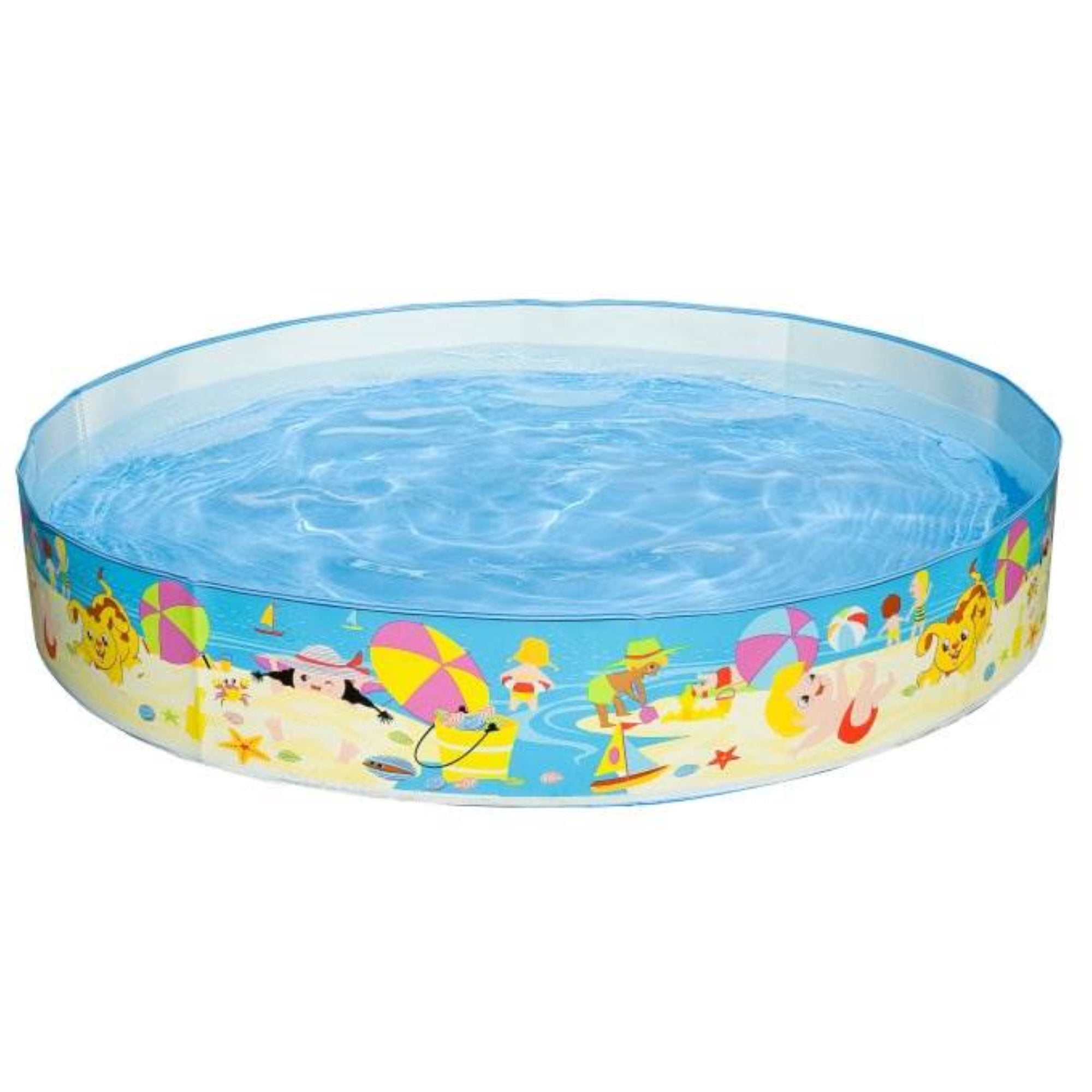 Intex Beach Days Snapset Instant Kids Childrens Swimming Pool (6 Pack)