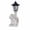 A, variant on Solar Garden Light Statue, Cupid Figurine with LED Illumination, Outdoor Resin Sculpture, Waterproof Memorial Gift for Yard Patio Pathways