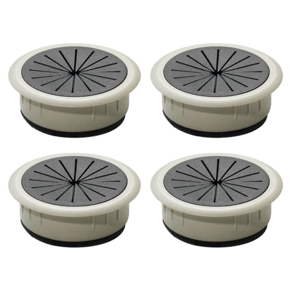 4Pcs Wire Hole Covers Grommet Computer Desk Cable Hole Cover Cap Plug Furniture Line Storage Holder Hardware