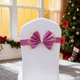 thumbnail image 1 of Funda de silla con lazo y respaldo de silla Decoración flores decorativas, 1 of 4