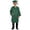 0-Green218, variant on Big Boy Graduation Cap and Gown Set Breathable Lightweight School Ceremony Outfit