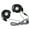 Black, variant on Clip on Ear Design Earphones Sports Headphones Ear-Hook Music Earphones