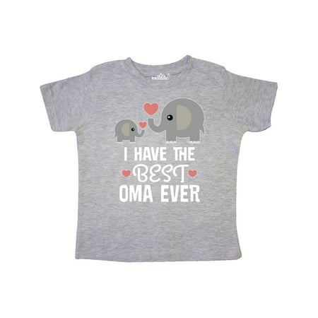 

Inktastic Best Oma Ever Grandchild Gift Gift Toddler Boy or Toddler Girl T-Shirt