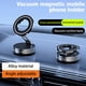 thumbnail image 2 of Soporte magnético para teléfono HZEL para aspiradora de coche, plegable 360°, plateado, 2 of 6