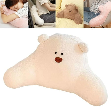 

Cushion Cushion Floor Pillow Floor Cushions Bear Cushion Pillow Cute Plush Car Seat Headrest Chair Soft Lumbar Cushions Home Decor Cushion for Chairs Sofas，Car Polyester Seat Cushion Flash Sale