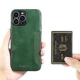 thumbnail image 3 of EleHold Leather Case for iPhone 14 Pro Max with Card Holder Slot Ultra Slim Thin Scratch Resistant Anti-Fingerprint Shockproof Protective Wallet Case For iPhone 14 Pro Max,Darkgreen, 3 of 4