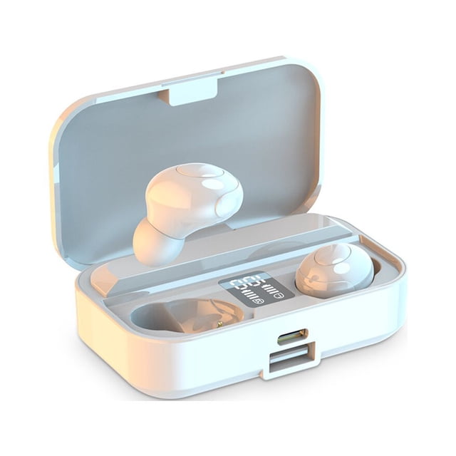 Injueey F9 -V5 .0 5 .0 Auriculares Auriculares táctiles con huella digital Auriculares intrauditivos estéreo de alta Auriculares Cables de audio/vídeo