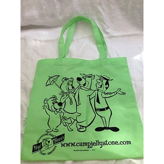 Yogi Bear Jellystone Jelly Stone Park Reusable Tote Bag