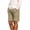 Khaki, variant on Turilly Plus Size Shorts for Men Men's Cotton And Shorts Lanyard Casual Pants Capris Shorts Pants
