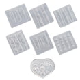 thumbnail image 5 of Professional Nails Embossing Mold Reusable Silicone Template For Salon Home Manicure Nails Art Manicure Accessories, 5 of 5