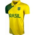 thumbnail image 3 of Just 4 Kicks Brazil Soccer Jersey, Polyester, Yellow, YS-XXL, 3 of 5