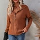 thumbnail image 1 of Puntoco suéter mujer moda cuello alto manga cremallera Color sólido suéter camisetas liquidación de Navidad Puntoco Puntoco-379, 1 of 5