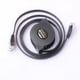thumbnail image 3 of Cable de alimentación de red retráctil enrollable Ethernet RJ45 LAN - Negro 1m, 3 of 9