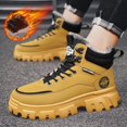 thumbnail image 2 of Dsscvnef Bottes d'Hiver pour Hommes Doublées Chaudes Confortables pour Randonnée Décontractée par Temps Froid, 2 of 9