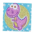 thumbnail image 4 of Kits Completos de Pintura de para Niños Y Principiantes, Pintura DIY Por Números, Mosaico Hecho a Mano, para Teléfono, Artes Y Manu Dinosaurio 1 Baoblaze Pintura de diamante de taladro completo, 4 of 8