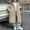 Khaki, variant on Trench Coat Girls Girls Double Breasted Lapel Classic British Mid-Length Wind Trench Coat Kids Spring Fall Academy Jacket