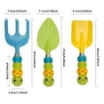thumbnail image 1 of Langgg ABS Rake Spade Kit Insect Shape Lovely Interactive Children Garden Toys Beach Holiday Sand Digging Gardening Tool Pointed Spade 1Set, 1 of 6