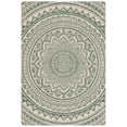 thumbnail image 2 of Safavieh Courtyard Gracelyn Medallion Indoor/Outdoor Area Rug, Beige/Dark Green, 9' x 12', 2 of 10