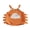 Orange, variant on BemeyourBBs Newborn Baby Girl Boy Summer Clothes Crawfish Lobster Crab Corduroy Romper Overall Halloween Outfits Sleeveless Jumpsuit Playsuit