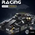 thumbnail image 5 of City Speed Champions Black Sports Car Model Assembling Building Blocks， Technical Racing Car Bricks Creativity Kid Toys Gift Set, 5 of 9