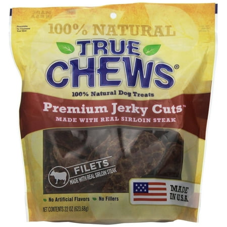 True Chews Premium Jerky Cuts Sirloin Steak,