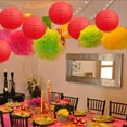 thumbnail image 4 of Nvzi 8-Inch Red Round Paper Lanterns Hanging Decorative Chinese Paper Lanterns Lamp for Valentine Birthday Wedding Party Decoration and Baby Bridal Shower（6 Packs）, 4 of 4