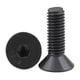 thumbnail image 1 of Mewudecor M6 X 16 Mm Tornillos De Cabeza Plana Tornillos Avellanados Pernos Avellanados Aleación De Acero Grado 10.9 Din 7991 Óxido Negro 25 Pcs, 1 of 1
