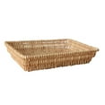 thumbnail image 4 of Basket Serving Food Fruit Storage Bowl Vegetable Wicker Garlic Bread Snack Display Container Ratten Baskets Woven Tray, 4 of 7