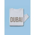 thumbnail image 3 of Dubai Bronze Lettering Banner Sweatshirt Men -Image by Shutterstock, Male XX-Large, 3 of 4