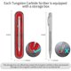 thumbnail image 4 of Pluma de grabado de herramienta de marcado esmerilado de carburo de tungsteno con caja, 4 of 5