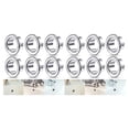 thumbnail image 1 of Billuyoard 6Pcs Overflow Cover Installation Home Insert Caps Round Basin Bathtub Spares Accessories Sink Bathroom Small Household 2piezas, 1 of 4