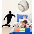 thumbnail image 2 of Wallhogs Soccer V Silhouette Cutout Wall Decal, 2 of 2