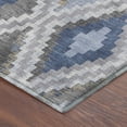 thumbnail image 3 of Addison Rugs Mayfield Premium Machine Washable Transitional Diamond Denim Rectangle Rug, 9' x 12', 3 of 6