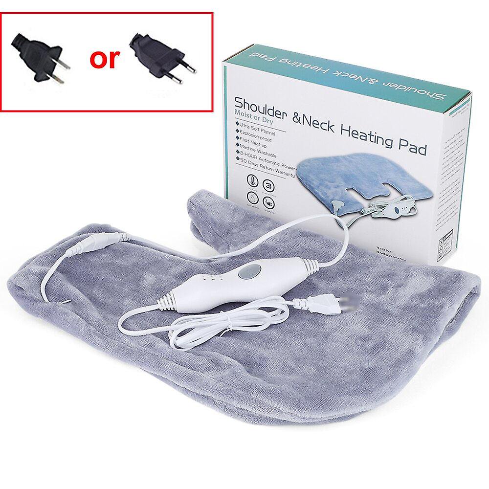Electric Heating Pad Fast Warmer Thermal Blanket Heated Mat Shoulder