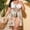 White, variant on Sakmal One Piece Swimsuit Women Plus Size Tummy Control Swim Dress Green Bathing Suits Flowy Floral Swimsuits