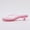 PINK, variant on Women's Transparent Jelly Thong Sandals Low Heel Flip Flops - Stylish Summer Beach Shoes for Casual & Party Wear
