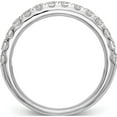 thumbnail image 2 of 14K White Gold Lab Grown Diamond Si1/Si2, G H I, Wedding Band (Size 7) Made In India rm2927b-070-7wlg, 2 of 5