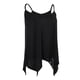 thumbnail image 1 of De Para Mujer Tops Con Tirantes Finos Camisetas Sin Mangas Cuello En V Plisado Camisola Negro 3XL Macarena tirante de espagueti sin mangas, 1 of 8