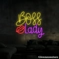 thumbnail image 3 of Glowneon Boss Lady Neon Sign, Boss Lady Led Light, Party Decor, Girl Room Decor, Sexy Lips Sign, 3 of 5